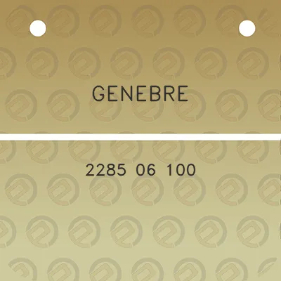 genebre-2285-06-100