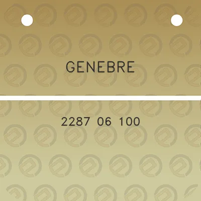 genebre-2287-06-100