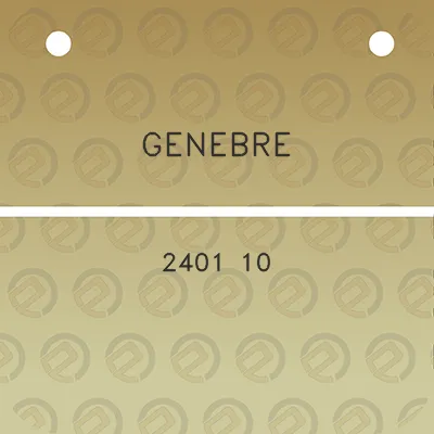 genebre-2401-10