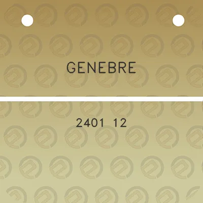 genebre-2401-12