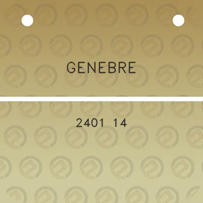 genebre-2401-14