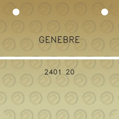 genebre-2401-20