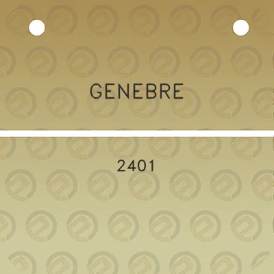 genebre-2401