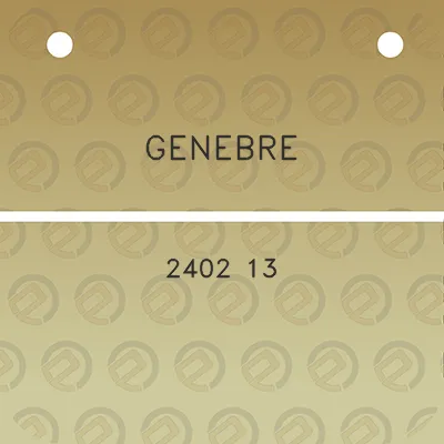 genebre-2402-13