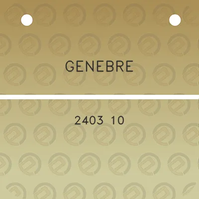 genebre-2403-10