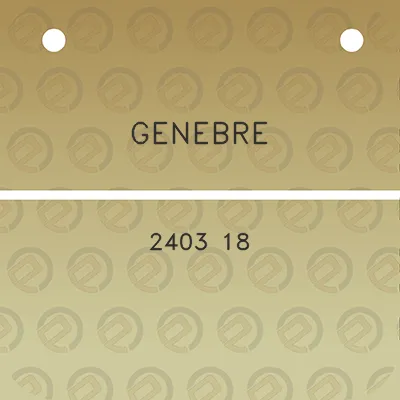 genebre-2403-18