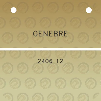 genebre-2406-12