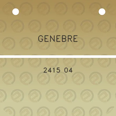 genebre-2415-04