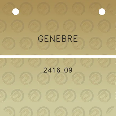 genebre-2416-09