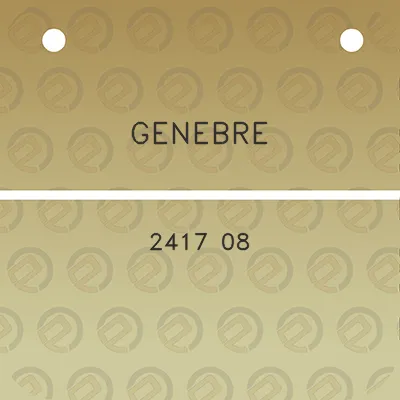 genebre-2417-08