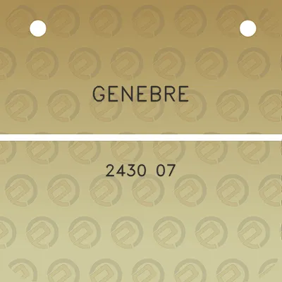 genebre-2430-07