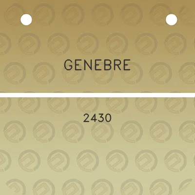 genebre-2430