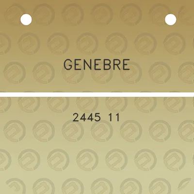 genebre-2445-11