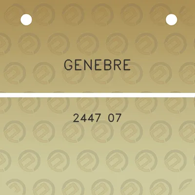 genebre-2447-07