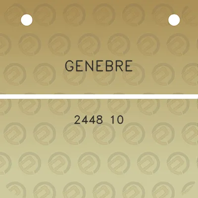 genebre-2448-10