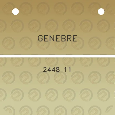 genebre-2448-11