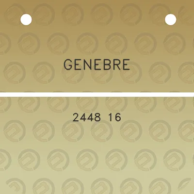 genebre-2448-16