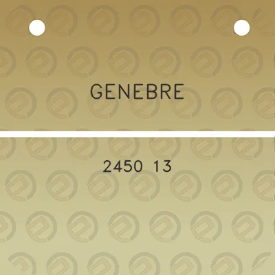 genebre-2450-13