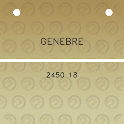 genebre-2450-18