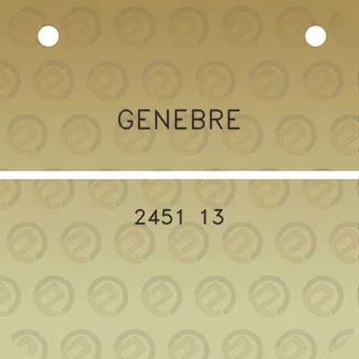 genebre-2451-13