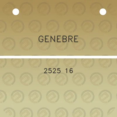 genebre-2525-16