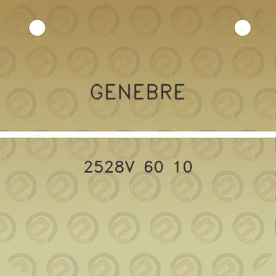 genebre-2528v-60-10