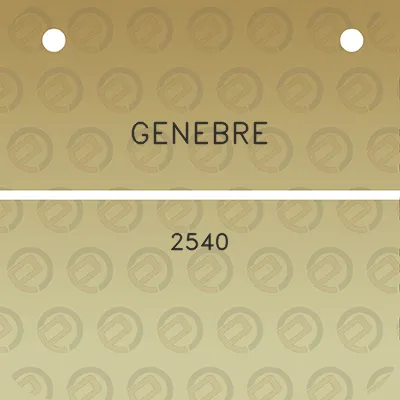 genebre-2540