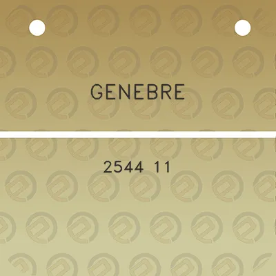 genebre-2544-11