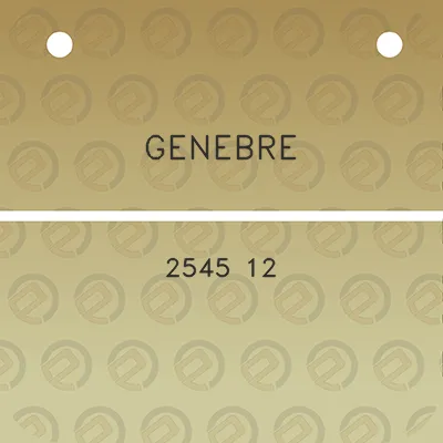 genebre-2545-12