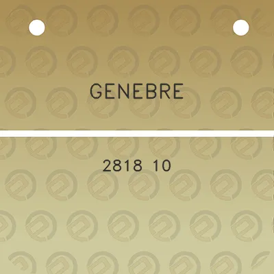 genebre-2818-10