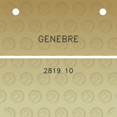 genebre-2819-10