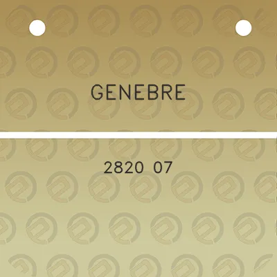 genebre-2820-07