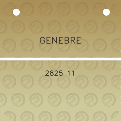 genebre-2825-11