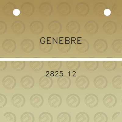 genebre-2825-12