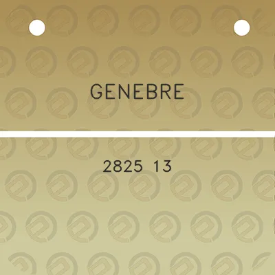 genebre-2825-13