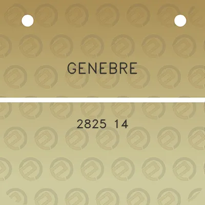 genebre-2825-14