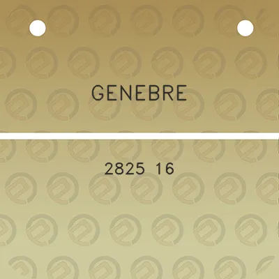 genebre-2825-16