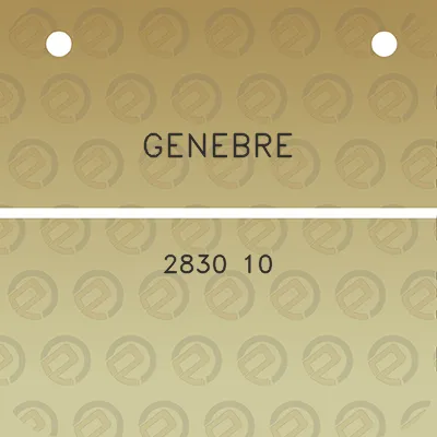 genebre-2830-10