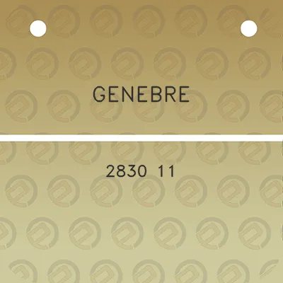 genebre-2830-11