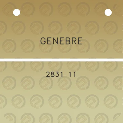 genebre-2831-11