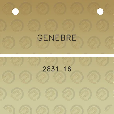 genebre-2831-16