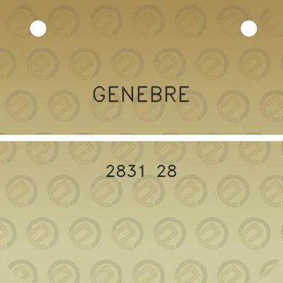 genebre-2831-28