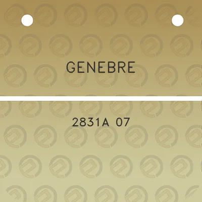 genebre-2831a-07