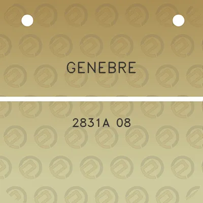 genebre-2831a-08