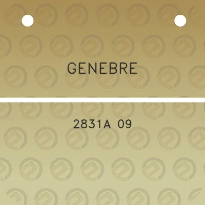 genebre-2831a-09