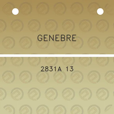 genebre-2831a-13