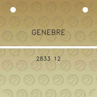 genebre-2833-12