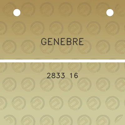 genebre-2833-16