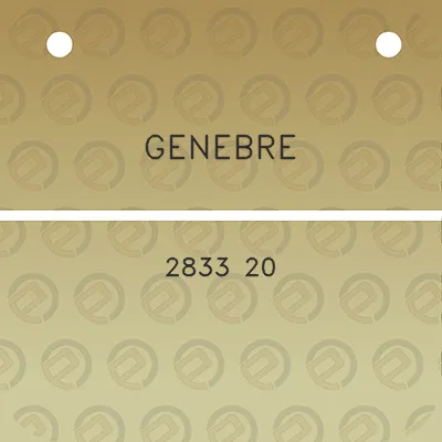 genebre-2833-20