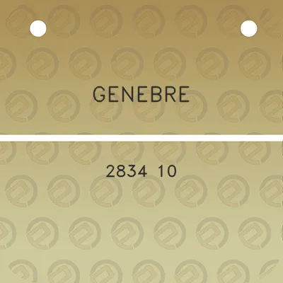 genebre-2834-10